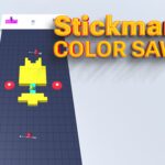 Scie couleur Stickman